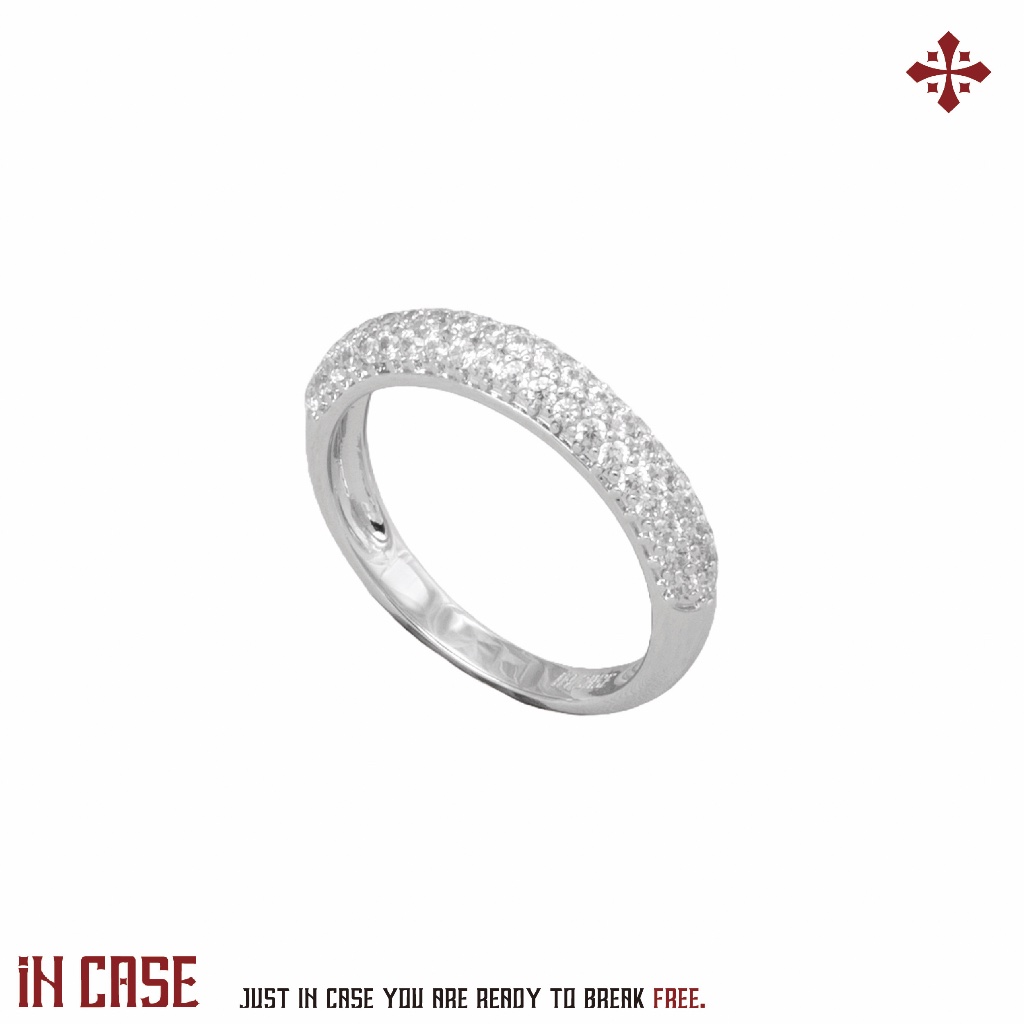 【INCASE】Half Moon Ring 半月鑲嵌戒指