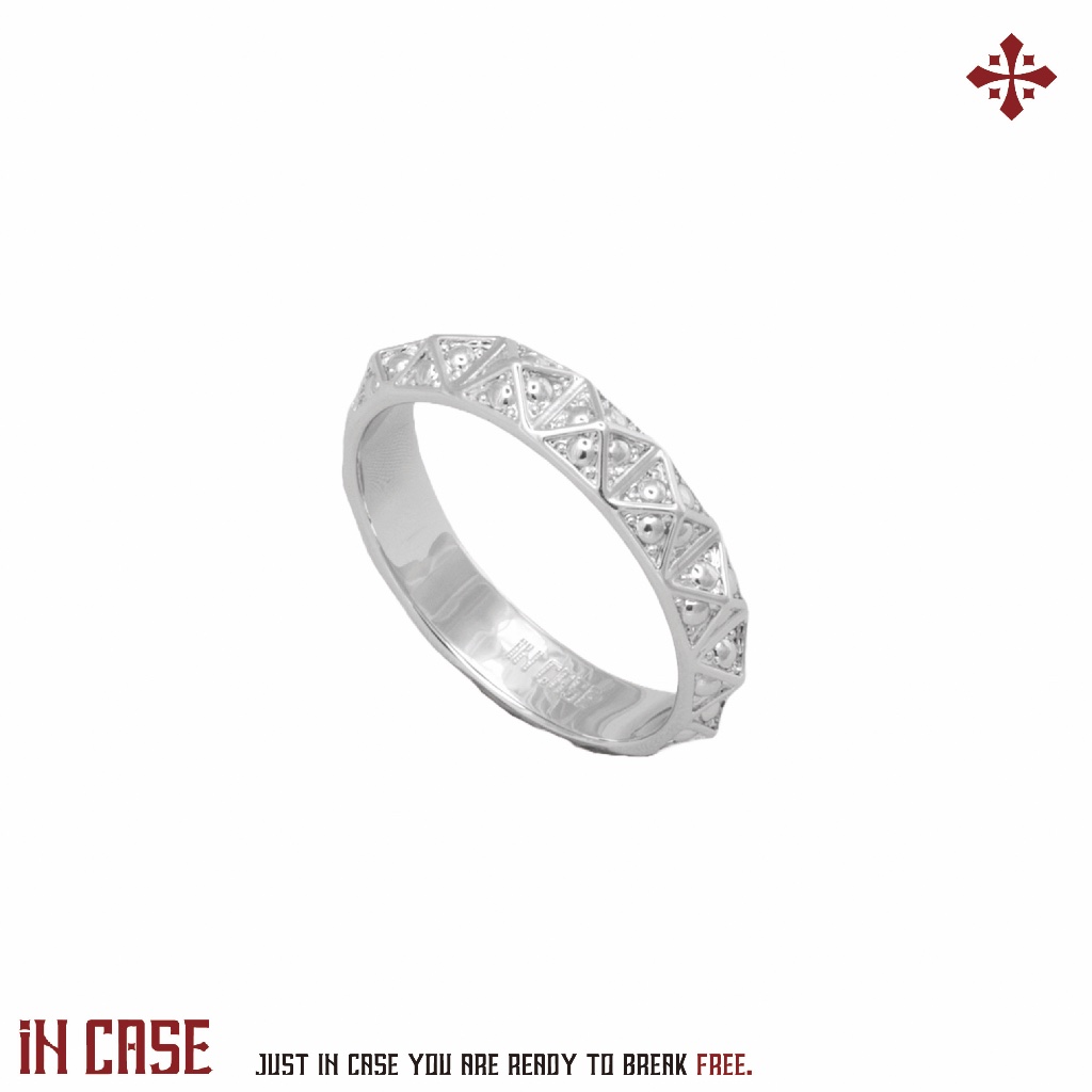 【INCASE】1 1 1 Ring 基礎鉚釘鑲嵌戒指