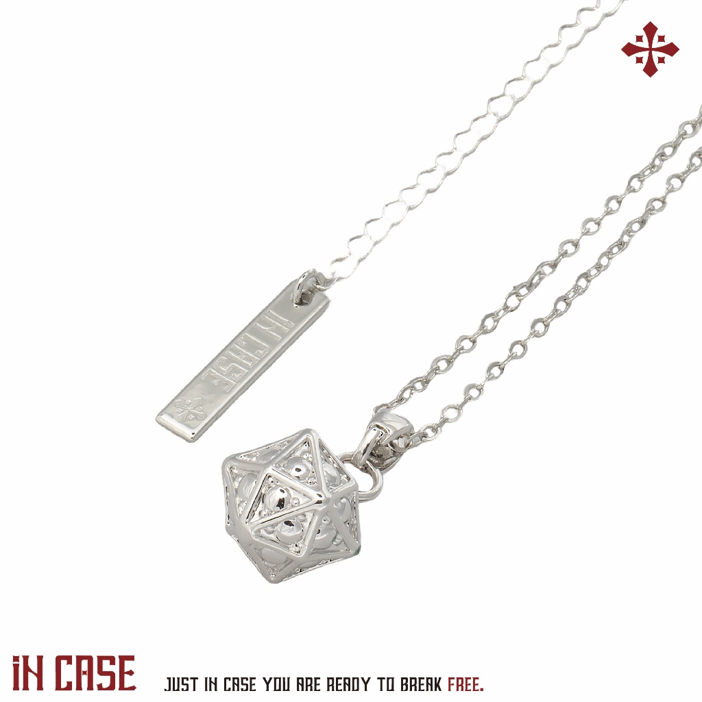 【INCASE】Cube Rivet Necklace 鉚釘方墜項鍊